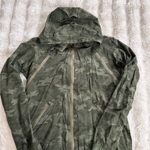 lululemon athletica Green Camo Jacket